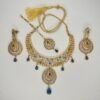 Silver Gold plated Necklace set