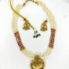 Red Pearl Indian Mala for Sale at Rang e Zevar