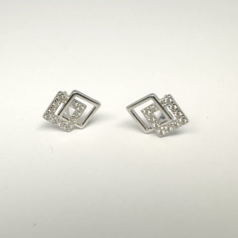 Rectangular Shaped Earrings for Sale Near me | Rang e Zevar