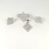Visit Now!! Shining Silver Pendant Set for Sale – 925 Sterling Jewelry Islamabad.