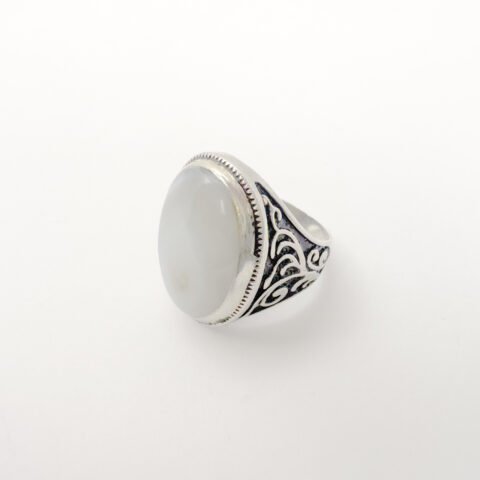 Turkish Handcrafted Silver Gents Ring.