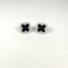 Starling Zircon Silver Ear Tops, crafted in real 925 sterling silver