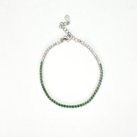Green Tanis Bracelet for Sale at I-8 Markaz – Rang e Zevar