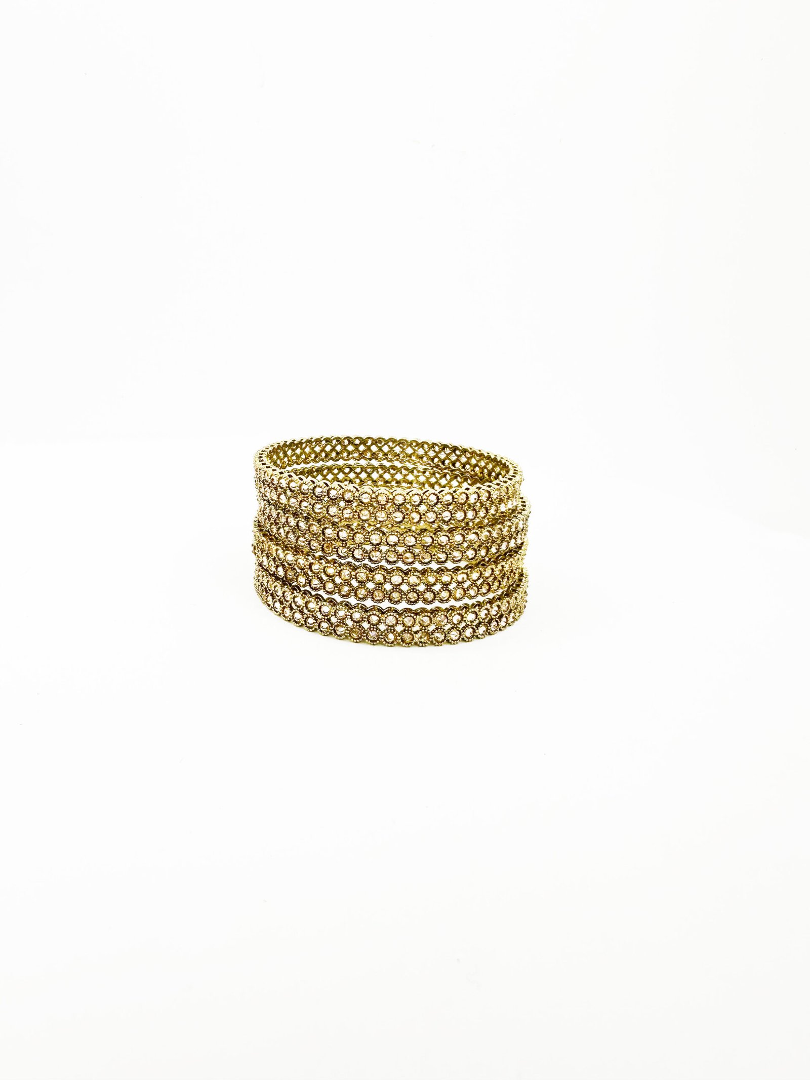 Gold-Plated 2 Kara & 4 Bangle Set Jewellery for Sale – Rang e Zevar, Islamabad - Image 6