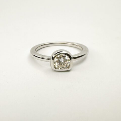 Buy Half Carat Moissanite Ring – Jewelry at Rang e Zevar, Islamabad