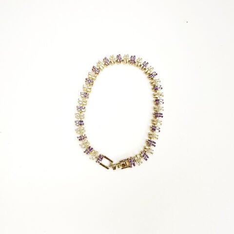 I8 Markaz Pink & Shampian Hand Bracelet – Available at Rang e Zevar Islamabad