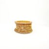 Gold-Plated Bangle Set for Women – Handcrafted Luxury Jewellery at Rang e Zevar, Islamabad