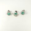 Green Heart Shape Pendant Set – Rang e Zevar I-8 Markaz Islamabad