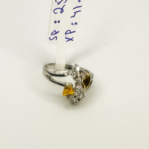 Premium Silver Jewelry by | Rang e Zevar Diamond Style Zircon Rings .