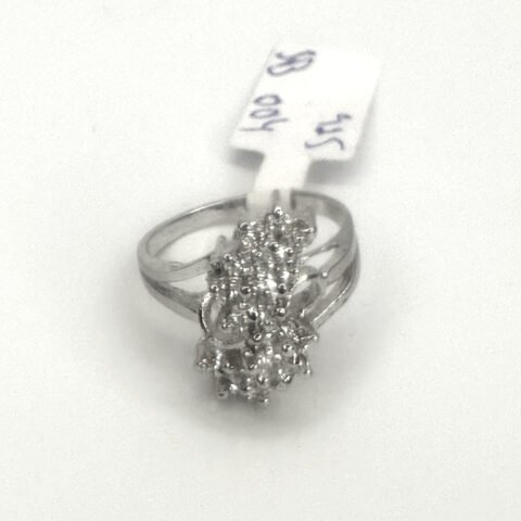 Luxury Zircon Silver Rings That Shine Like Diamonds | Rang e Zevarin Pure Silver – Rang e Zevar Collection