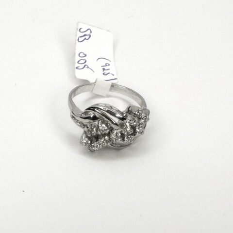 Diamond Style Zircon Silver 925 Rings – Premium Sterling Silver Jewelry for Women