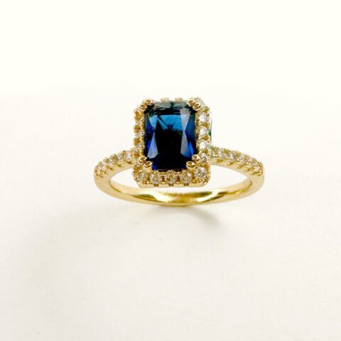 Gold plated rings collection.