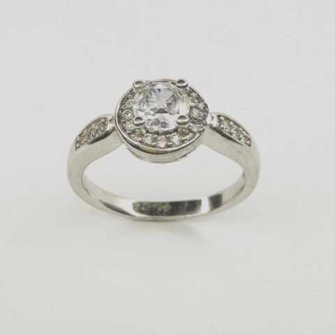 daimond style silver rings for sale