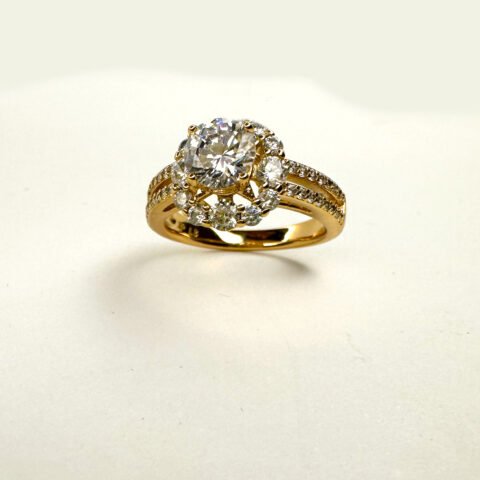 Gold Plated ring for sale.