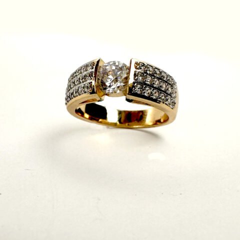 Islamabad gold plated ring