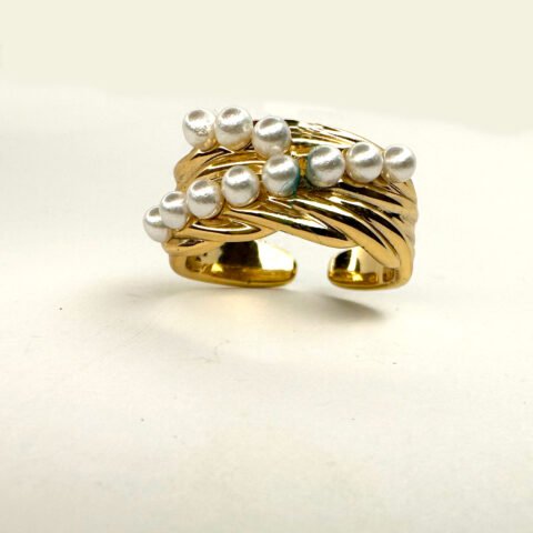 Pearl ring for sale at rang e zevar Islamabad