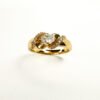 Hart Shaped Gold Plated Ring For Sale In Islamabad